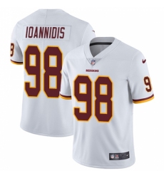 Men's Nike Washington Redskins #98 Matt Ioannidis White Vapor Untouchable Limited Player NFL Jersey