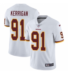 Men's Nike Washington Redskins #91 Ryan Kerrigan White Vapor Untouchable Limited Player NFL Jersey