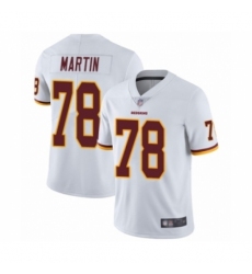 Men's Washington Redskins #78 Wes Martin White Vapor Untouchable Limited Player Football Jersey