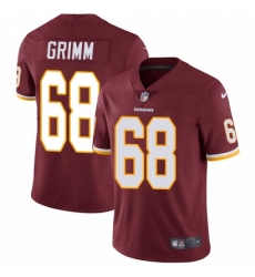 Youth Nike Washington Redskins #68 Russ Grimm Burgundy Red Team Color Vapor Untouchable Limited Player NFL Jersey