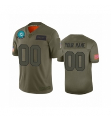 Youth Miami Dolphins Customized Camo 2019 Salute to Service Limited Jersey