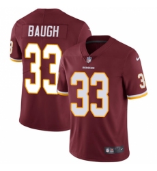 Men's Nike Washington Redskins #33 Sammy Baugh Burgundy Red Team Color Vapor Untouchable Limited Player NFL Jersey