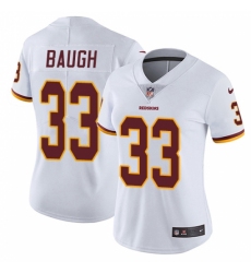 Women's Nike Washington Redskins #33 Sammy Baugh White Vapor Untouchable Limited Player NFL Jersey