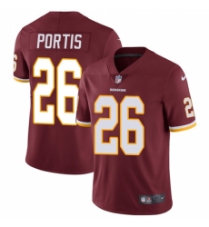 Youth Nike Washington Redskins #26 Clinton Portis Burgundy Red Team Color Vapor Untouchable Limited Player NFL Jersey