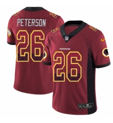 Men's Nike Washington Redskins #26 Adrian Peterson Limited Red Rush Drift Fashion NFL Jersey