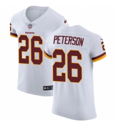 Men's Nike Washington Redskins #26 Adrian Peterson White Vapor Untouchable Elite Player NFL Jersey