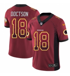 Youth Nike Washington Redskins #18 Josh Doctson Limited Red Rush Drift Fashion NFL Jersey