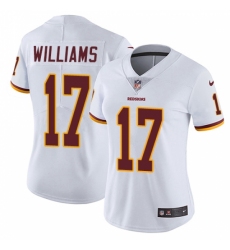 Women's Nike Washington Redskins #17 Doug Williams White Vapor Untouchable Limited Player NFL Jersey