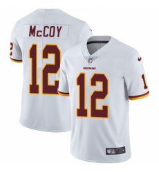 Youth Nike Washington Redskins #12 Colt McCoy White Vapor Untouchable Limited Player NFL Jersey