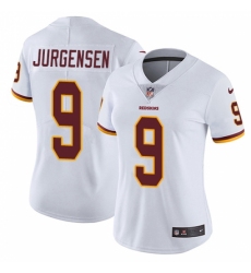 Women's Nike Washington Redskins #9 Sonny Jurgensen White Vapor Untouchable Limited Player NFL Jersey