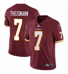 Men's Nike Washington Redskins #7 Joe Theismann Burgundy Red Team Color Vapor Untouchable Limited Player NFL Jersey