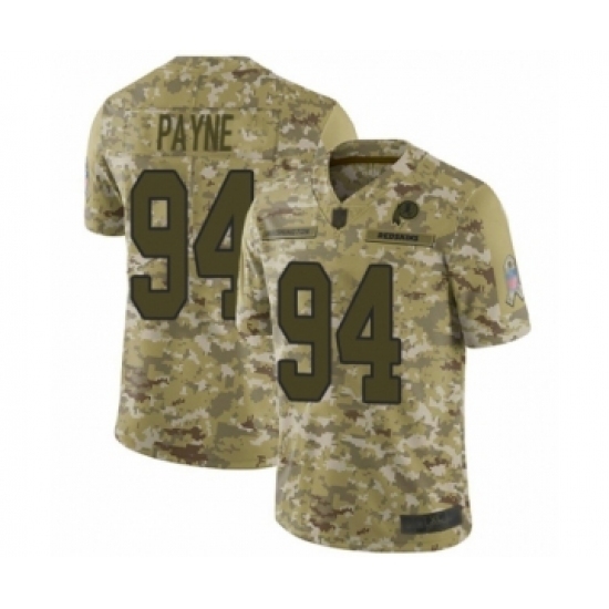 Youth Washington Redskins #94 Da'Ron Payne Limited Camo 2018 Salute to Service Football Jersey Youth Washington Redskins #94 Da'Ron Payne Limited Camo 2018 Salute to Service Football Jersey