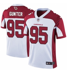 Men's Nike Arizona Cardinals #95 Rodney Gunter White Vapor Untouchable Limited Player NFL Jersey