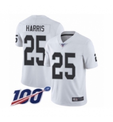 Men's Oakland Raiders #25 Erik Harris White Vapor Untouchable Limited Player 100th Season Football Jersey Men's Oakland Raiders #25 Erik Harris White Vapor Untouchable Limited Player 100th Season Football Jersey