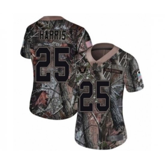 Women's Oakland Raiders #25 Erik Harris Limited Camo Rush Realtree Football Jersey Women's Oakland Raiders #25 Erik Harris Limited Camo Rush Realtree Football Jersey