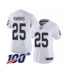 Women's Oakland Raiders #25 Erik Harris White Vapor Untouchable Limited Player 100th Season Football Jersey Women's Oakland Raiders #25 Erik Harris White Vapor Untouchable Limited Player 100th Season Football Jersey
