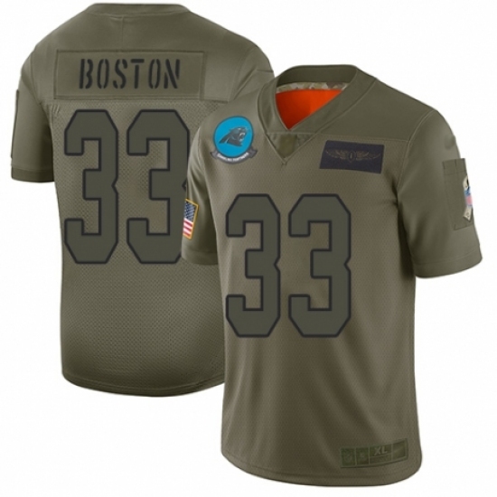 Women's Carolina Panthers #33 Tre Boston Limited Camo 2019 Salute to Service Football Jersey Women's Carolina Panthers #33 Tre Boston Limited Camo 2019 Salute to Service Football Jersey
