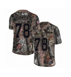 Men's Cleveland Browns #78 Greg Robinson Limited Camo Rush Realtree Football Jersey