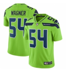 Men's Nike Seattle Seahawks #54 Bobby Wagner Limited Green Rush Vapor Untouchable NFL Jersey