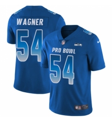 Men's Nike Seattle Seahawks #54 Bobby Wagner Limited Royal Blue 2018 Pro Bowl NFL Jersey