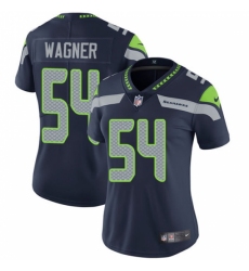 Women's Nike Seattle Seahawks #54 Bobby Wagner Steel Blue Team Color Vapor Untouchable Limited Player NFL Jersey