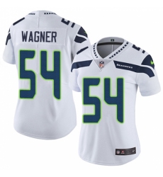 Women's Nike Seattle Seahawks #54 Bobby Wagner White Vapor Untouchable Limited Player NFL Jersey