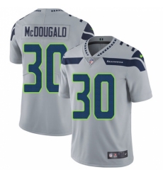 Youth Nike Seattle Seahawks #30 Bradley McDougald Grey Alternate Vapor Untouchable Limited Player NFL Jersey