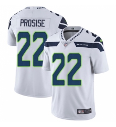 Youth Nike Seattle Seahawks #22 C. J. Prosise White Vapor Untouchable Limited Player NFL Jersey