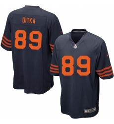 Men's Nike Chicago Bears #89 Mike Ditka Game Navy Blue Alternate NFL Jersey