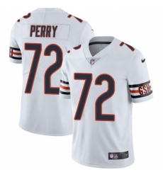 Men's Nike Chicago Bears #72 William Perry White Vapor Untouchable Limited Player NFL Jersey