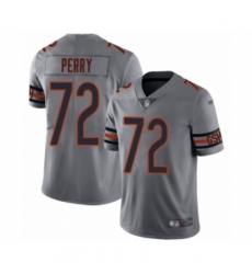 Youth Chicago Bears #72 William Perry Limited Silver Inverted Legend Football Jersey