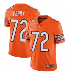 Youth Nike Chicago Bears #72 William Perry Limited Orange Rush Vapor Untouchable NFL Jersey