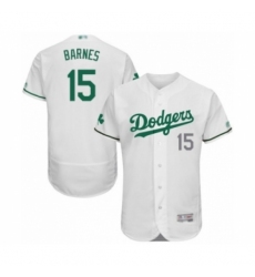 Men's Los Angeles Dodgers #15 Austin Barnes White Celtic Flexbase Authentic Collection Baseball Player Jersey
