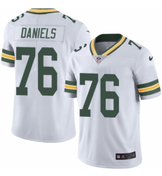 Youth Nike Green Bay Packers #76 Mike Daniels White Vapor Untouchable Limited Player NFL Jersey