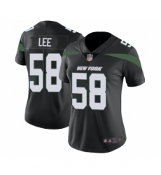 Women's New York Jets #58 Darron Lee Black Alternate Vapor Untouchable Limited Player Football Jersey