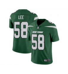 Youth New York Jets #58 Darron Lee Green Team Color Vapor Untouchable Limited Player Football Jersey