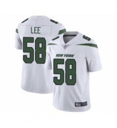 Youth New York Jets #58 Darron Lee White Vapor Untouchable Limited Player Football Jersey