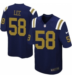Youth Nike New York Jets #58 Darron Lee Limited Navy Blue Alternate NFL Jersey