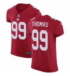 Men's Nike New York Giants #99 Robert Thomas Red Alternate Vapor Untouchable Elite Player NFL Jersey