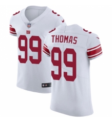Men's Nike New York Giants #99 Robert Thomas White Vapor Untouchable Elite Player NFL Jersey