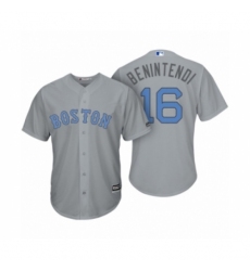 Men's Boston Red Sox #16 Andrew Benintendi Gray 2017 Fathers Day Cool Base Jersey Men's Boston Red Sox #16 Andrew Benintendi Gray 2017 Fathers Day Cool Base Jersey