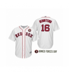 Men's Boston Red Sox 2019 Armed Forces Day i #16 Andrew Benintendi White Jersey Men's Boston Red Sox 2019 Armed Forces Day i #16 Andrew Benintendi White Jersey
