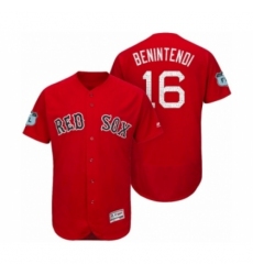 Men's Boston Red Sox Andrew Benintendi #16 Scarlet 2017 Spring Training Flex Base Jersey Men's Boston Red Sox Andrew Benintendi #16 Scarlet 2017 Spring Training Flex Base Jersey