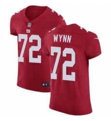 Men's Nike New York Giants #72 Kerry Wynn Red Alternate Vapor Untouchable Elite Player NFL Jersey