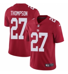 Men's Nike New York Giants #27 Darian Thompson Red Alternate Vapor Untouchable Limited Player NFL Jersey