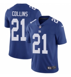 Youth Nike New York Giants #21 Landon Collins Elite Royal Blue Team Color NFL Jersey