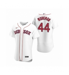 Men's Boston Red Sox #44 Brandon Workman Nike White Authentic 2020 Home Jersey