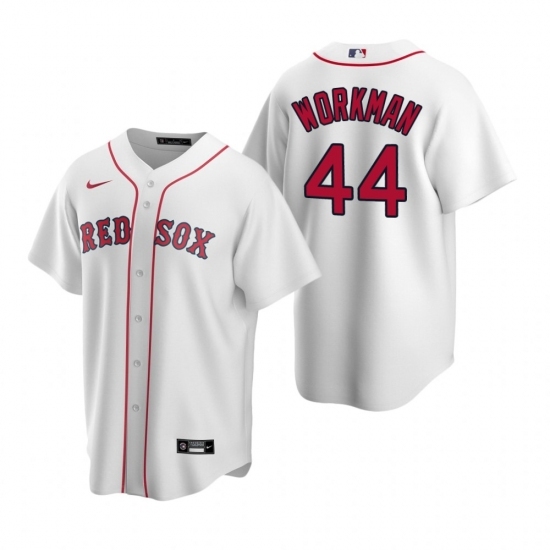 Men's Nike Boston Red Sox #44 Brandon Workman White Home Stitched Baseball Jersey Men's Nike Boston Red Sox #44 Brandon Workman White Home Stitched Baseball Jersey