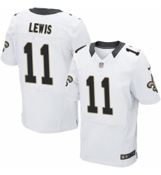 Men's Nike New Orleans Saints #11 Tommylee Lewis White Vapor Untouchable Elite Player NFL Jersey