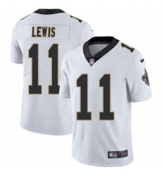 Men's Nike New Orleans Saints #11 Tommylee Lewis White Vapor Untouchable Limited Player NFL Jersey